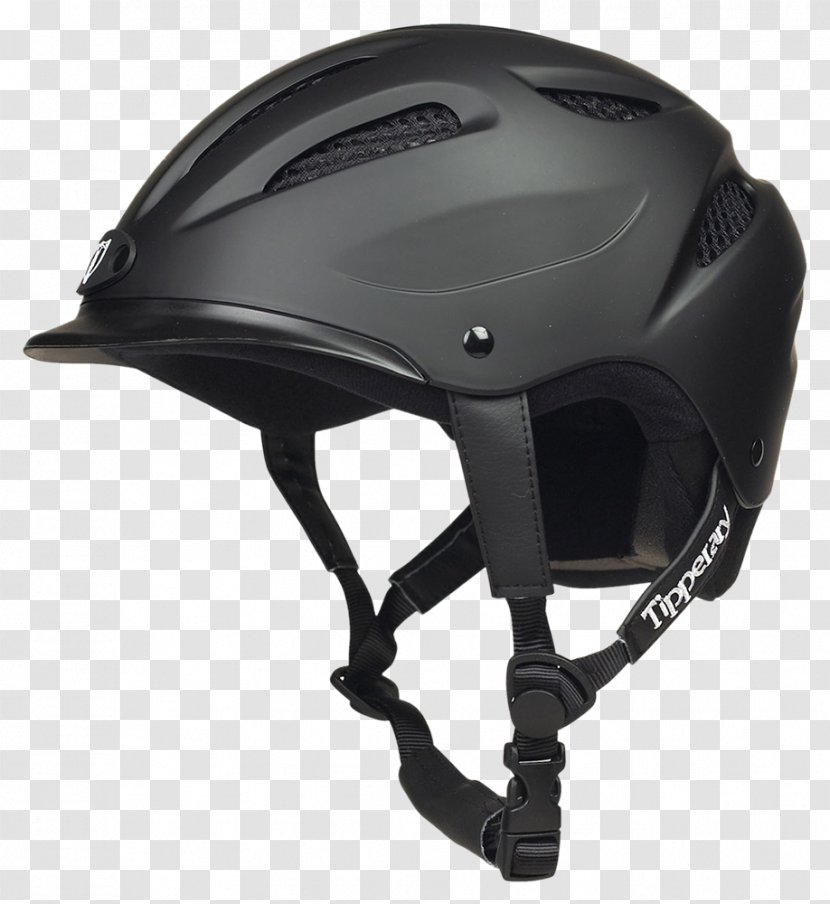 Bicycle Helmets Equestrian Horse - Black Transparent PNG