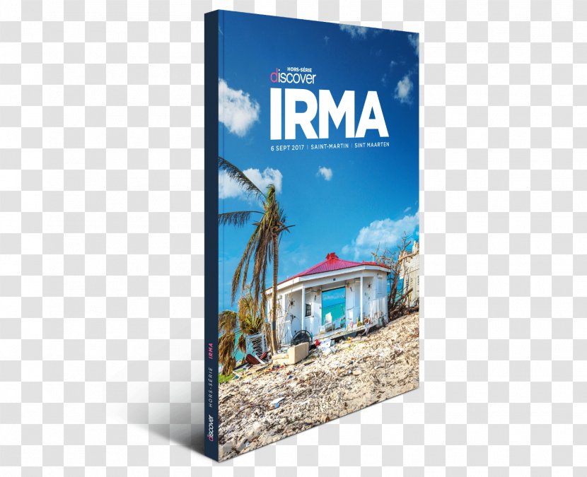 Hurricane Irma Philipsburg Tropical Cyclone France Book - Magazine Transparent PNG