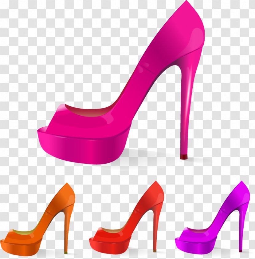 High-heeled Footwear Designer Elevator Shoes - Heel - Vector Heels Transparent PNG