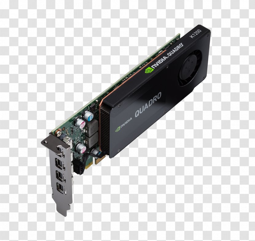 Graphics Cards & Video Adapters NVIDIA Quadro K1200 PCI Express GDDR5 SDRAM - Nvidia Transparent PNG