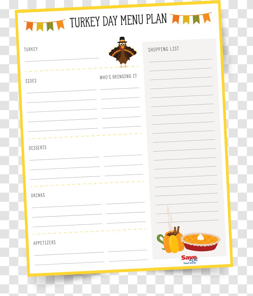 Paper Font Line Brand - Yellow - Thanksgiving Day Transparent PNG