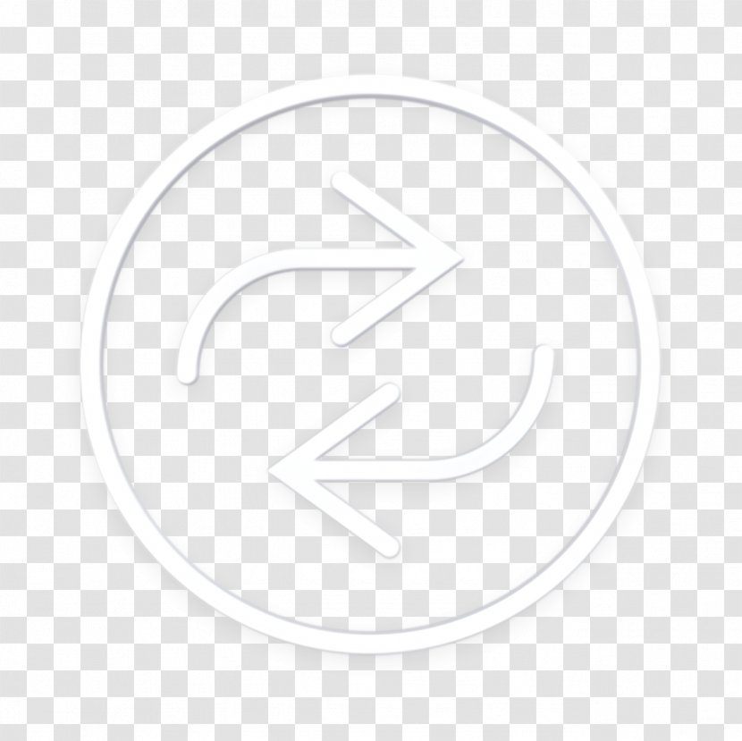 Repeat Icon Essential Set - Symbol - Blackandwhite Transparent PNG