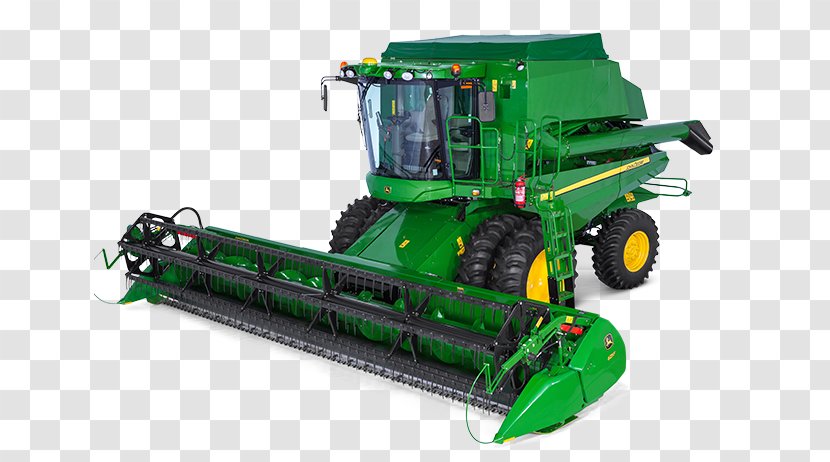 John Deere Machine Combine Harvester Agriculture Tractor - Slc Comercial - Grain Transparent PNG