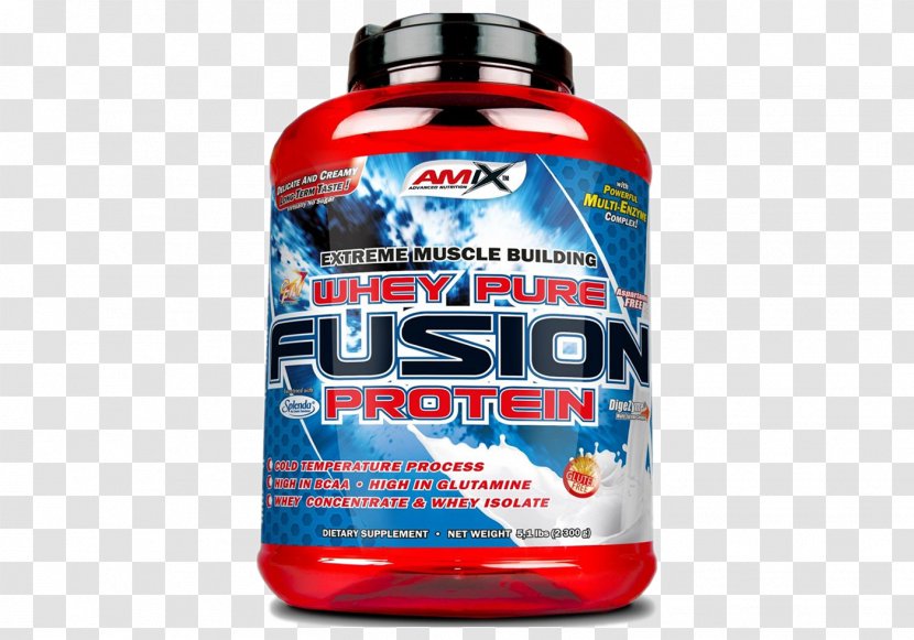 Whey Protein Fusion Nutrition - Dietary Supplement Transparent PNG