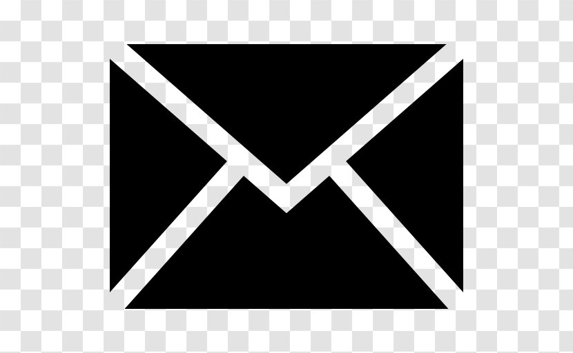 Email - Black And White - Monochrome Transparent PNG