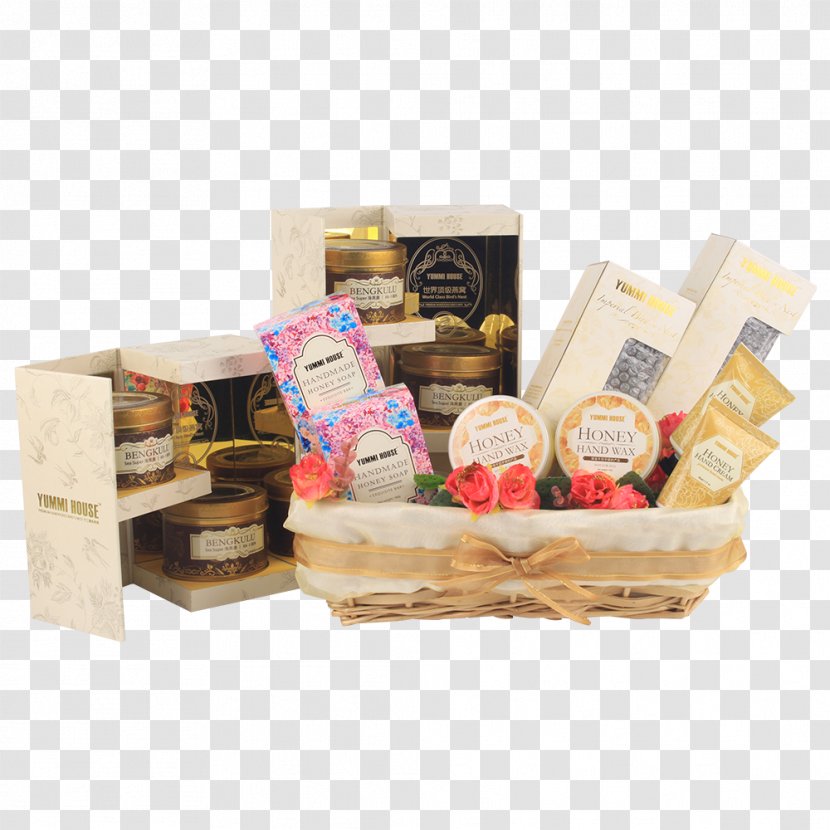 Food Gift Baskets Hamper Yummi House Chinese Cusine Box - Basket - Honey Bee Nest Transparent PNG