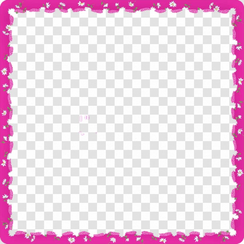 Pink Rose Download - Red - Simple Border Transparent PNG