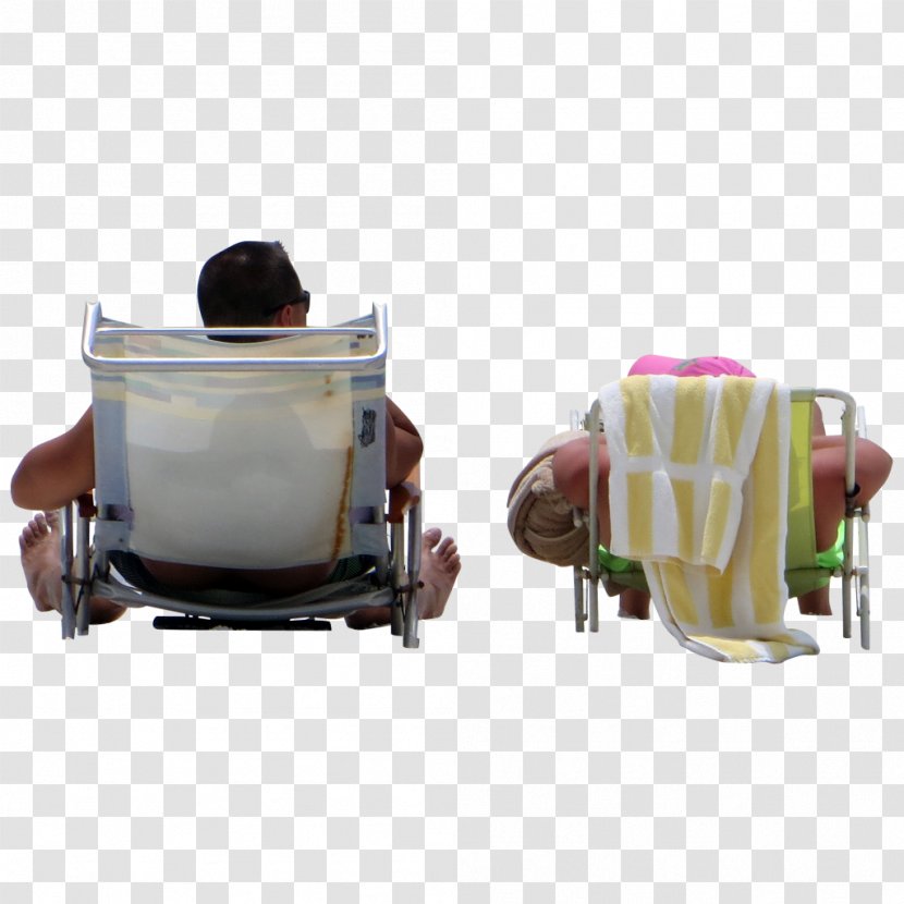 Beach Chair Clip Art - Sitting Transparent PNG