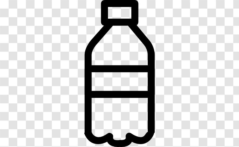 Fizzy Drinks Carbonated Water Junk Food Bottle - Black And White Transparent PNG