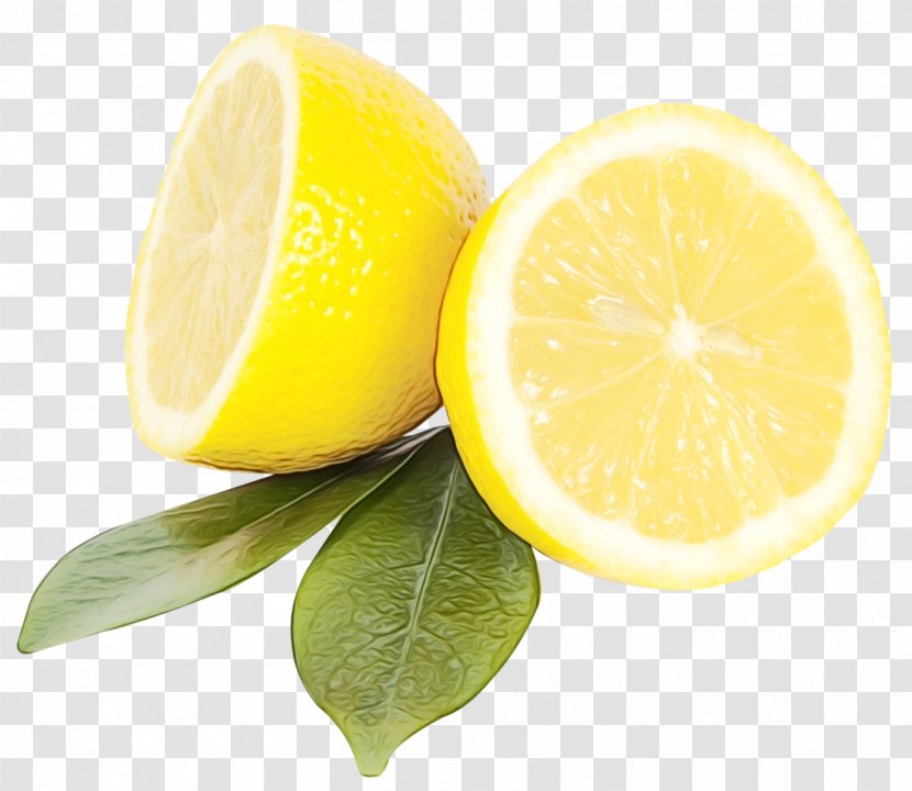 Lemon Image Lime Fruit - Citrus - Yellow Transparent PNG