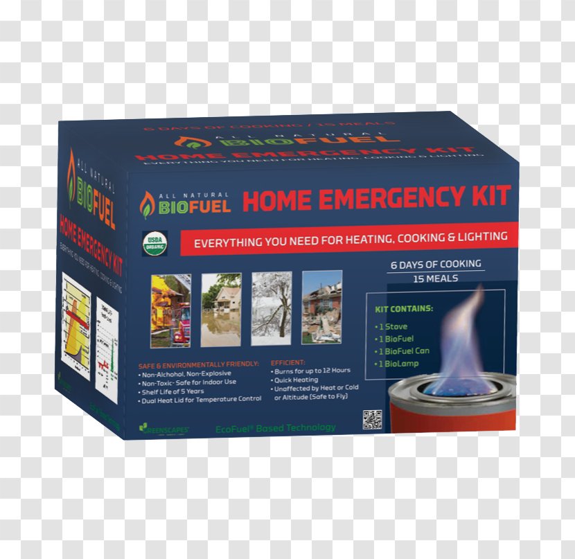 Biofuel Portable Stove Tin Can Catering - Emergency Kit Transparent PNG