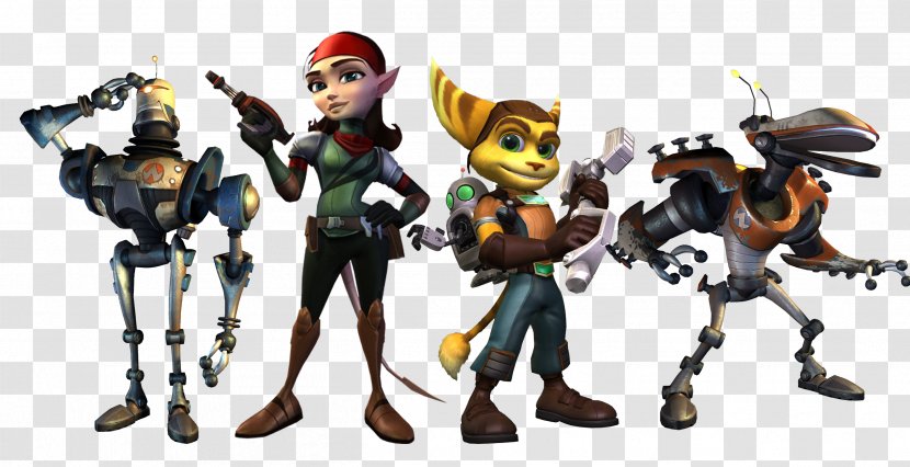 Ratchet & Clank Future: Tools Of Destruction Ratchet: Deadlocked Daxter PlayStation All-Stars Battle Royale - Toy Transparent PNG