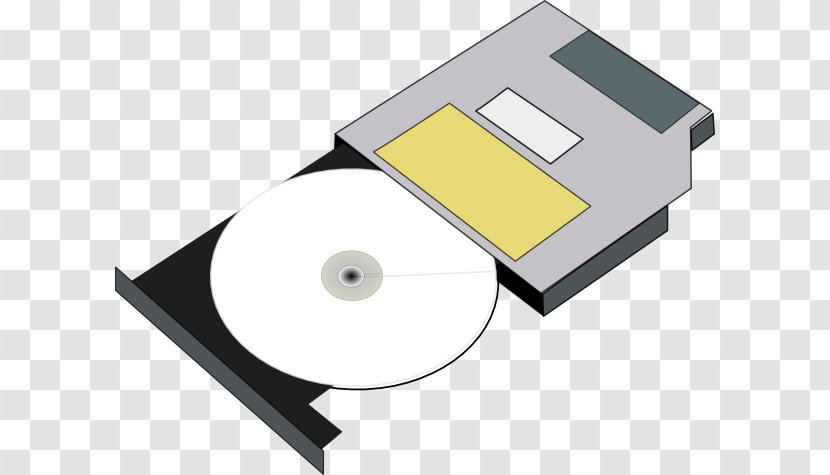 Compact Disc CD-ROM Optical Drives Clip Art - Blank Media - Dvd Transparent PNG