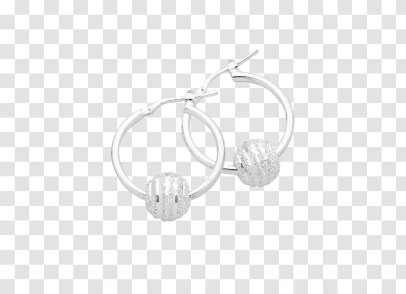Earring Body Jewellery Bracelet Silver - Metal - Hoop Earrings Transparent PNG