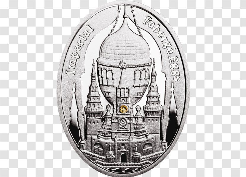Imperial Coronation Winter Fabergé Egg Duchess Of Marlborough Coin - Order St George - Moscow Kremlin Transparent PNG