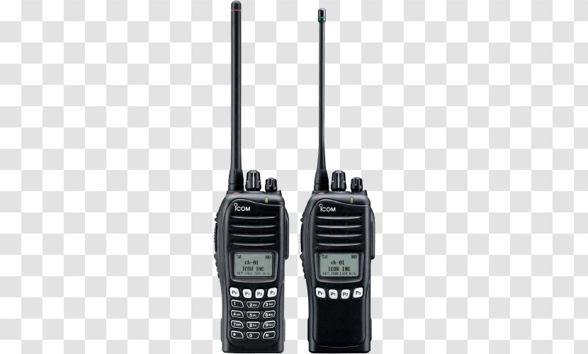 Two-way Radio Icom Incorporated Very High Frequency Ultra - Spectrum Transparent PNG