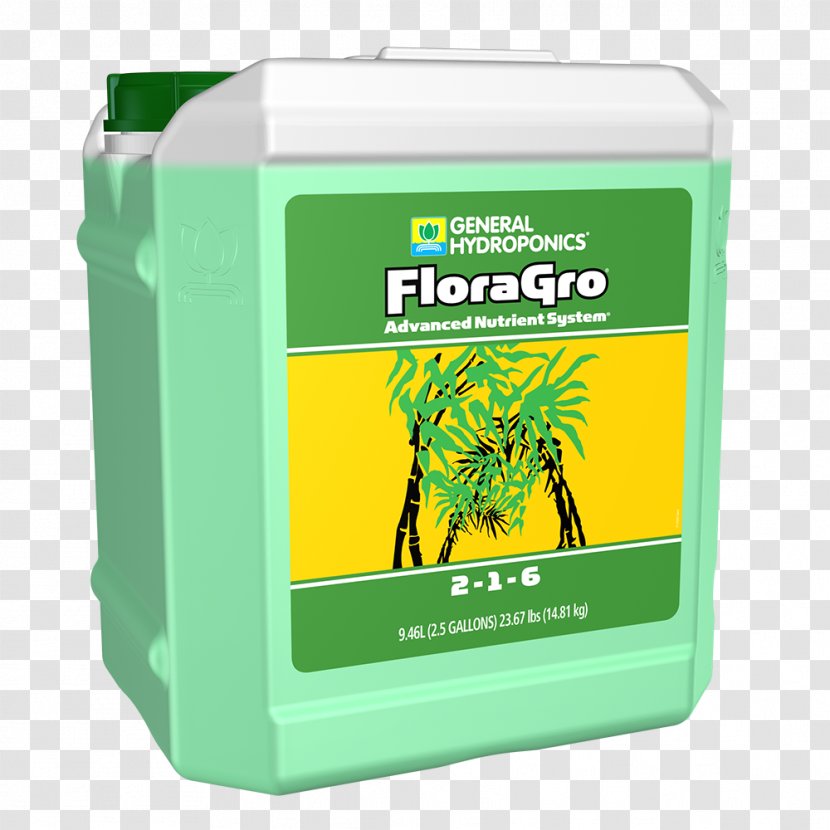 General Hydroponics FloraGro Fertilisers GH Flora Gro Organics BioThrive Grow Gallon - Biothrive Bloom - Cocotek 5kg Bale Transparent PNG