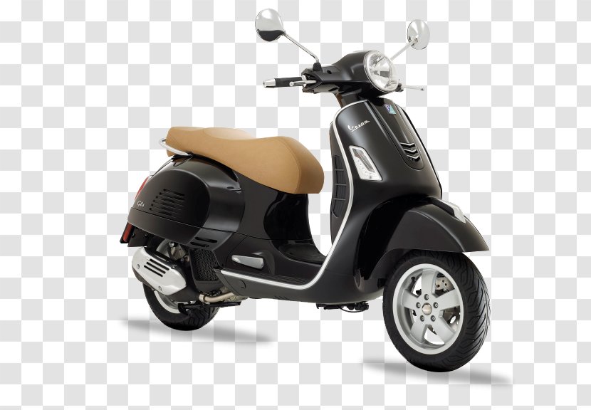 Vespa GTS Scooter Piaggio Motorcycle - Automotive Design Transparent PNG