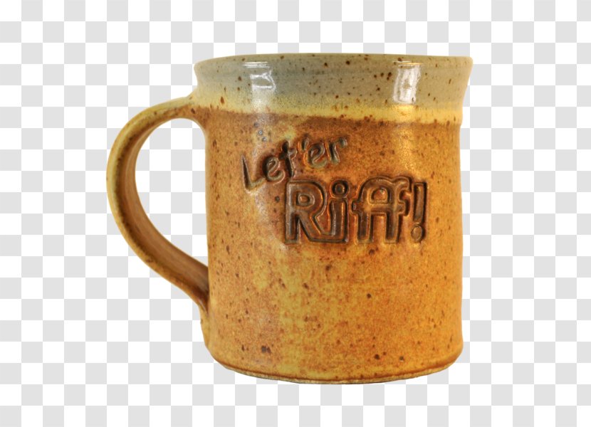 Coffee Cup Pottery Ceramic Mug - Riff City Guitar Transparent PNG