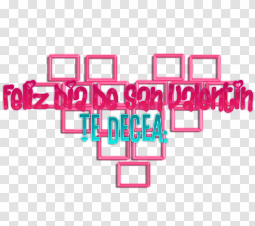 Valentine's Day Love Logo Friendship - Rectangle Transparent PNG