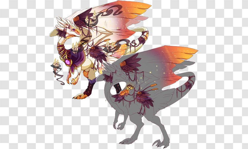 Tengu Wikia Dragon Saturnalia - Watercolor - Flower Transparent PNG