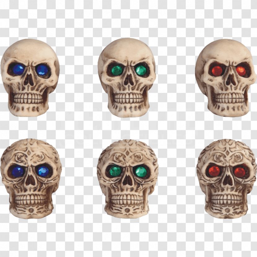 Skull Renaissance Head Art Body Jewellery - Bone Transparent PNG