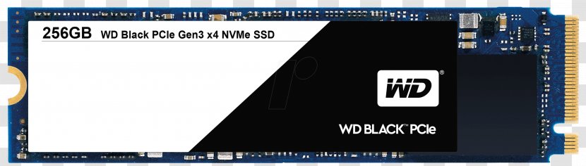 NVM Express Solid-state Drive M.2 WD Black PCIe SSD Hard Drives - Data Storage Transparent PNG