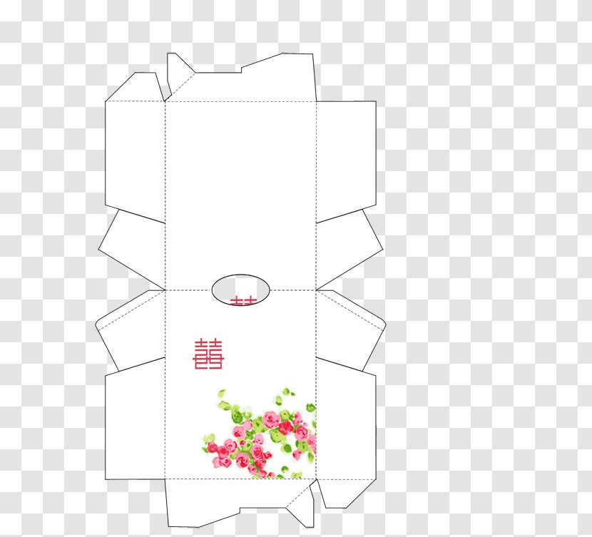Wedding Candy Box Design Picture - Flowering Plant - Material Transparent PNG
