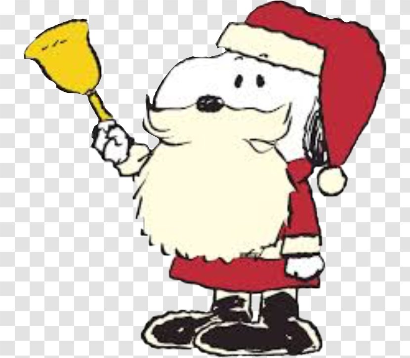 Snoopy Santa Claus Charlie Brown Woodstock Peanuts Transparent PNG