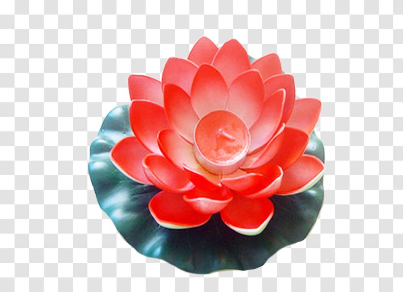 Lamp Download - Red Gradient Lotus Transparent PNG