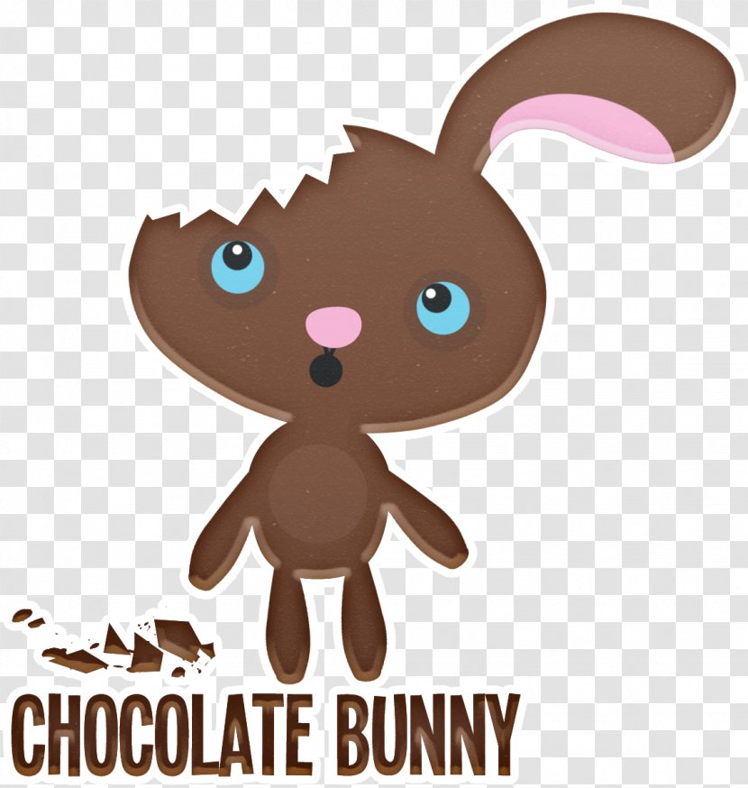 Easter Bunny Chocolate Truffle Hare Cake Brownie - Tail Transparent PNG