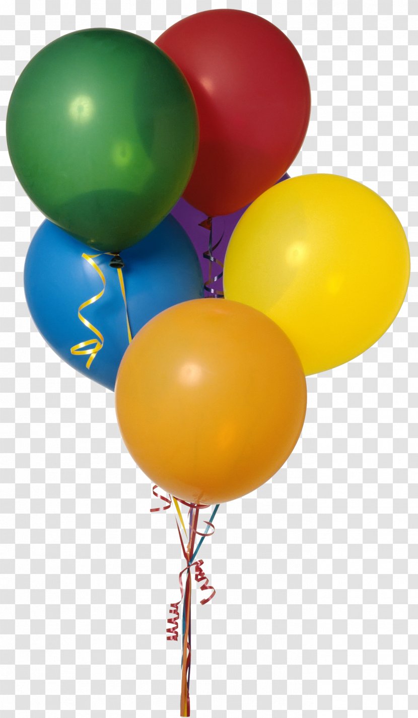 Balloon Birthday Gift Party Image - Greeting Note Cards Transparent PNG