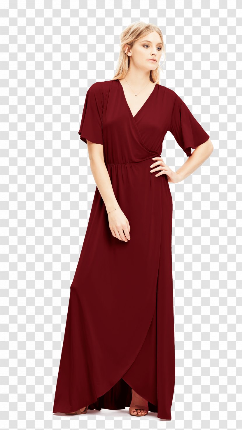 Dress Neckline Clothing Bridesmaid Navy Blue Sage Color Chart Transparent Png,Brown And Red Color Combination Clothes