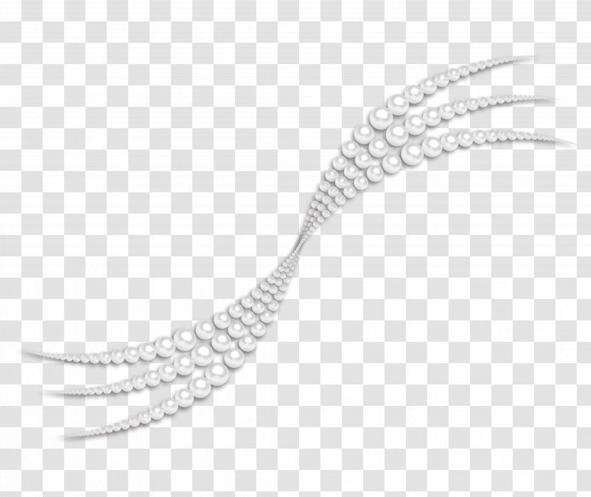Pearl Necklace Clip Art - Body Jewelry - The Cliparts Transparent PNG