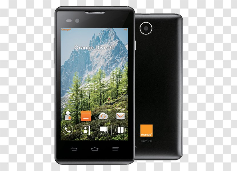 Orange S.A. Mobile Phones Telephone 4G Smartphone - Phone - Curve Transparent PNG