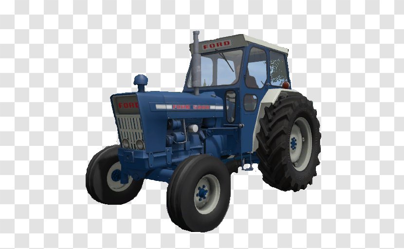 Farming Simulator 17 Thumbnail Tractor Car Machine - Silhouette - Ford Tractors Transparent PNG