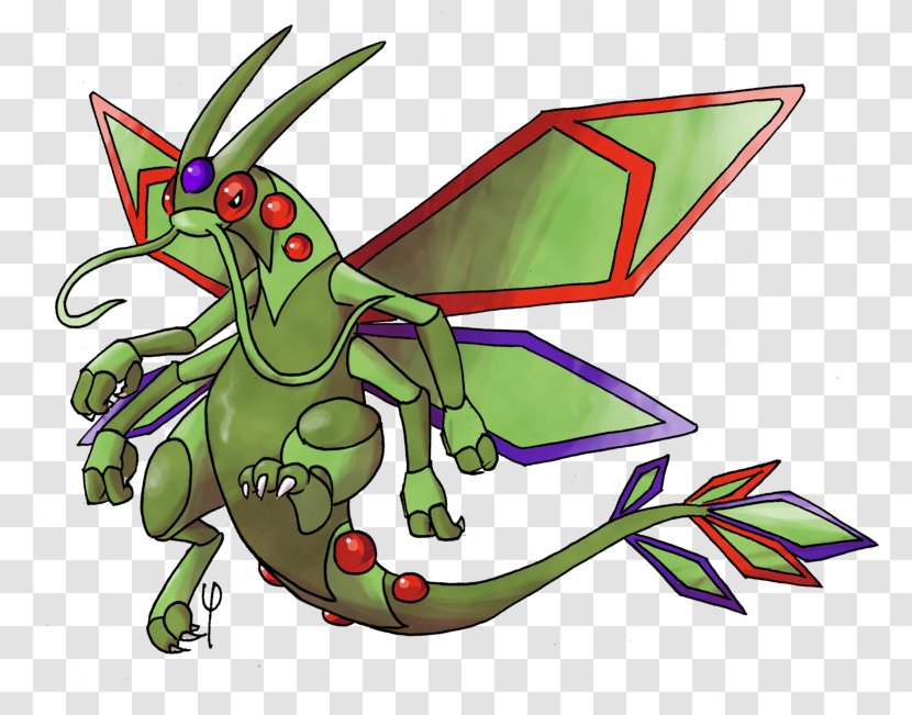 Flygon Pokémon Omega Ruby And Alpha Sapphire Evolution Trapinch Vibrava - Membrane Winged Insect - Mythical Creature Transparent PNG