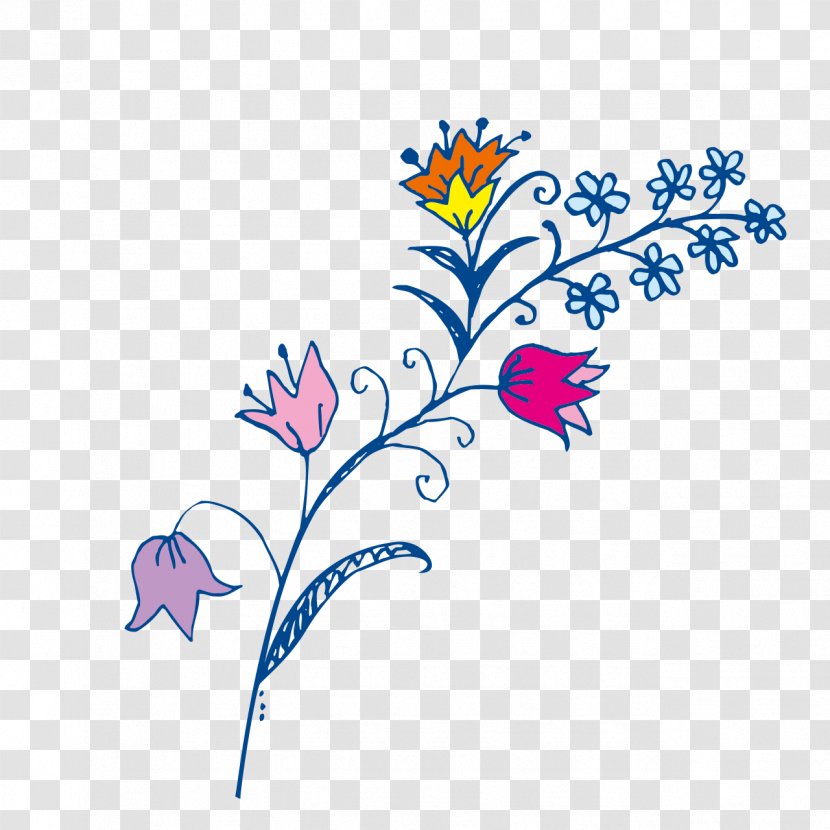Painting Television Drawing Image - Delicate Flower Transparent PNG