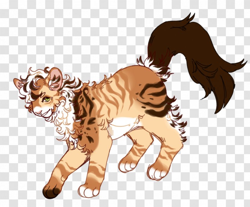 Cat Tiger Lion Paw Canidae - Horse Transparent PNG
