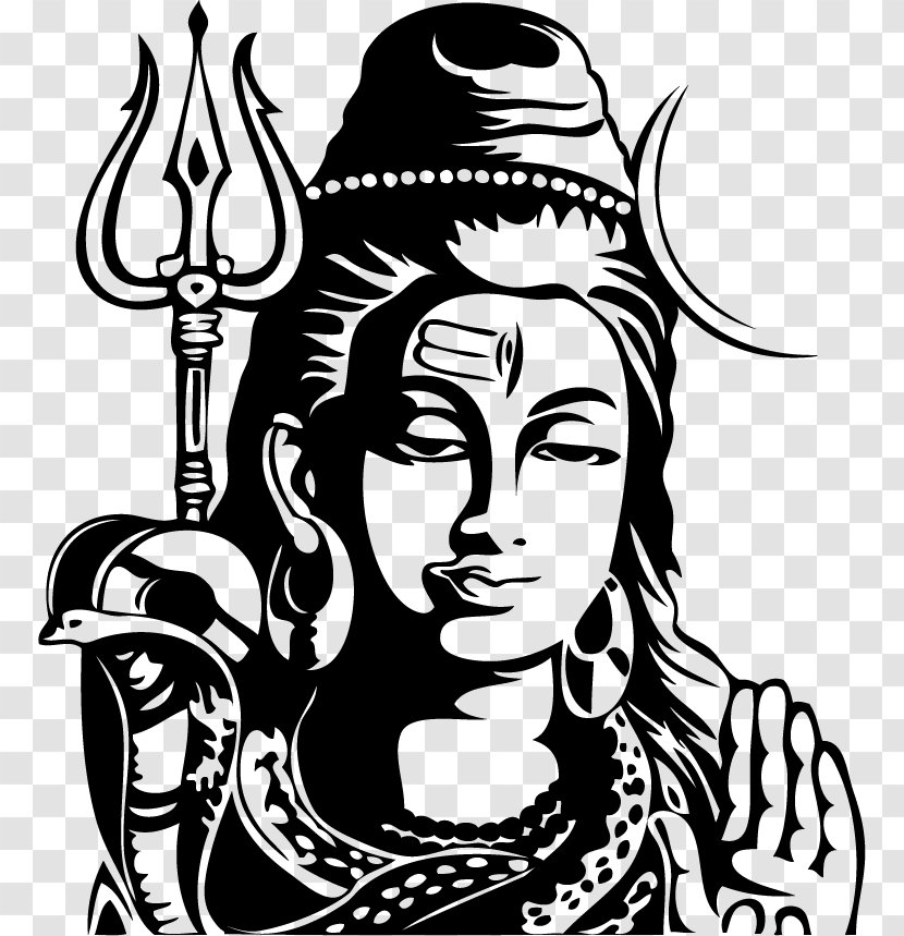 Shiva Hanuman Art Ganesha Sai Baba Of Shirdi - Line - Lord Logo Transparent PNG