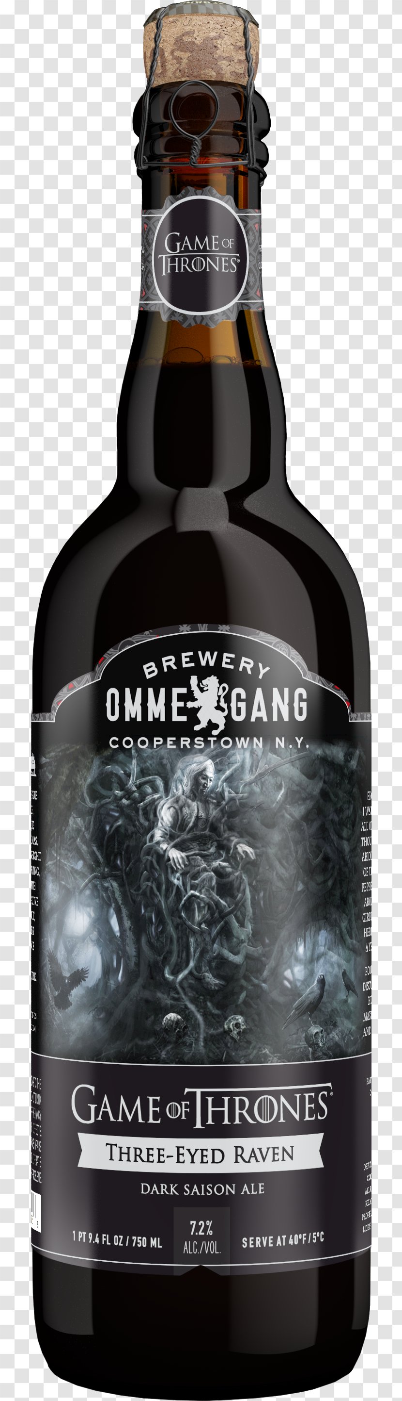 Brewery Ommegang Beer Saison Ale Hennepin - Malt Transparent PNG