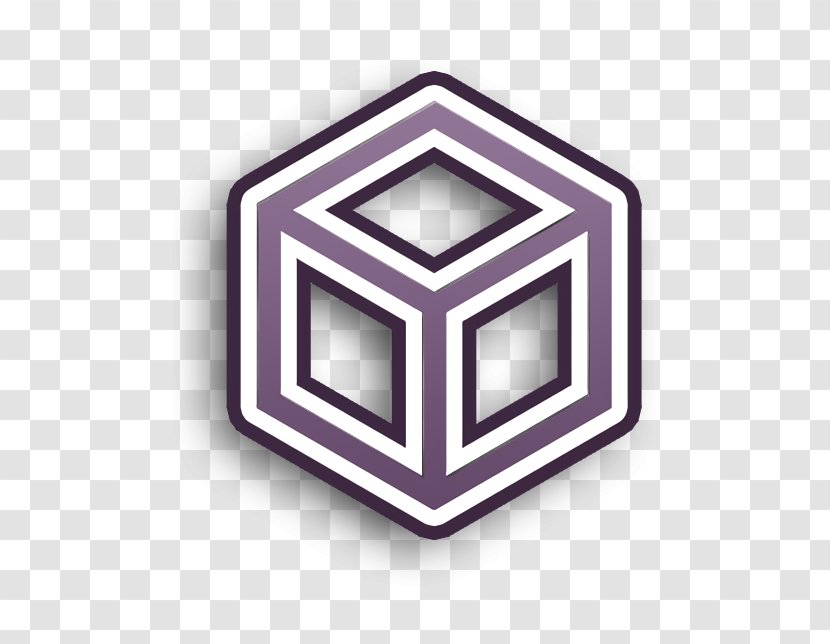 3d Icon Graphic Designer Cube - Symbol Symmetry Transparent PNG