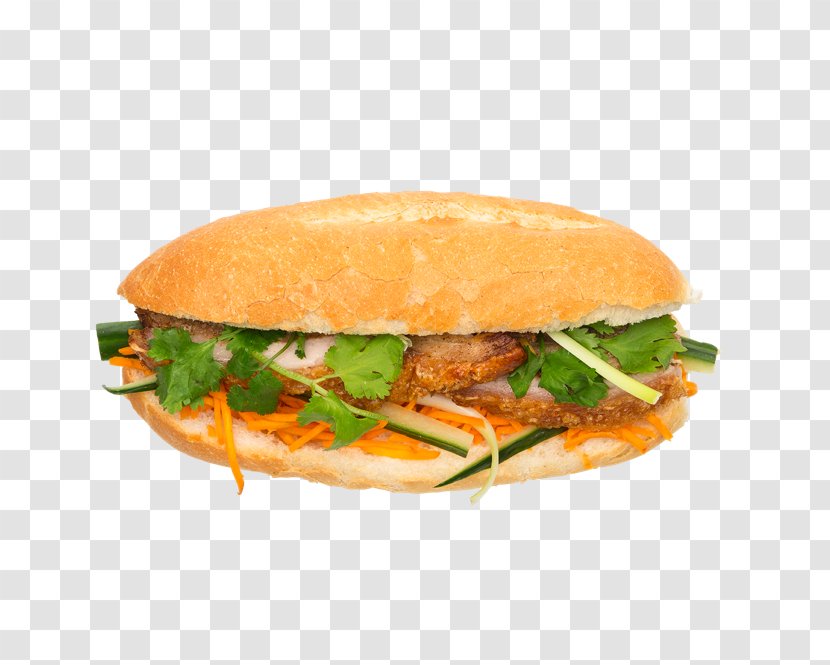 Cheeseburger Bánh Mì Vietnamese Cuisine Veggie Burger Breakfast Sandwich Transparent PNG