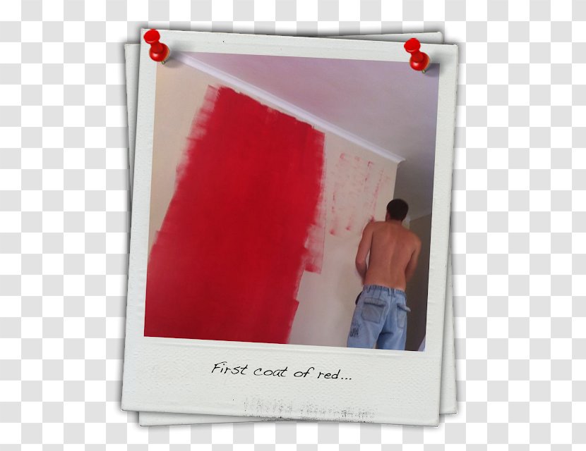 Picture Frames - Frame - Red Wall Transparent PNG
