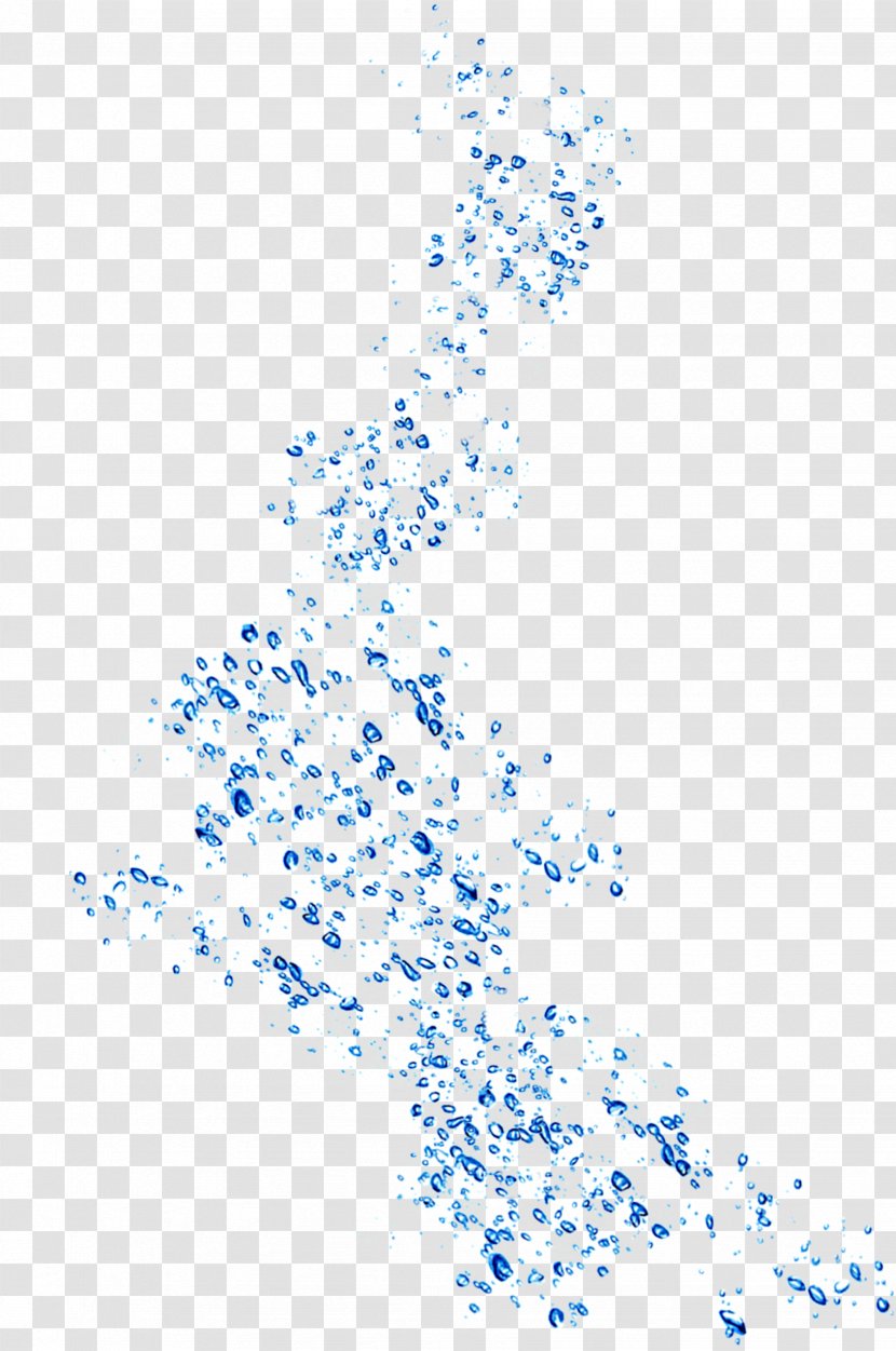 Blue Drop Splash Designer - Art - Drops Transparent PNG