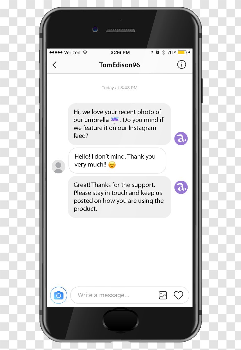 IPhone X Email App Store - Text Transparent PNG