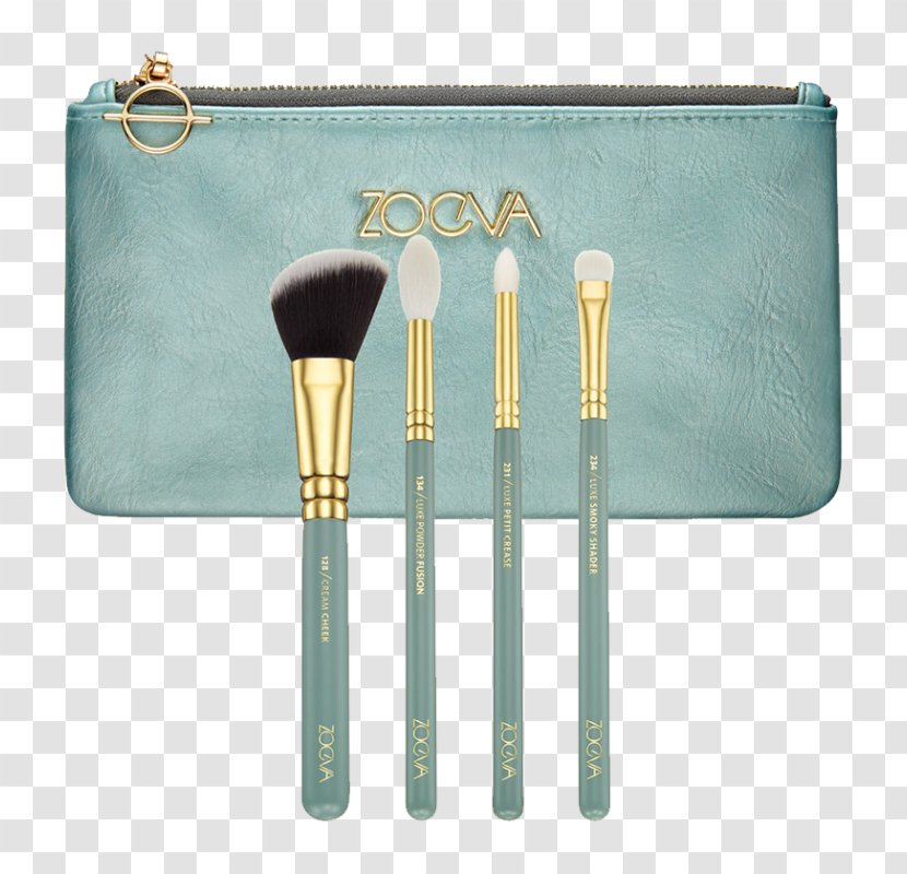 Makeup Brush ZOEVA Offline Set Zoeva Rose Golden Luxury Vol. 1 Cosmetics - Tool Transparent PNG