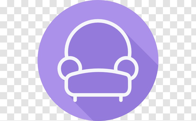 Creative Armchair - Purple - Symbol Transparent PNG