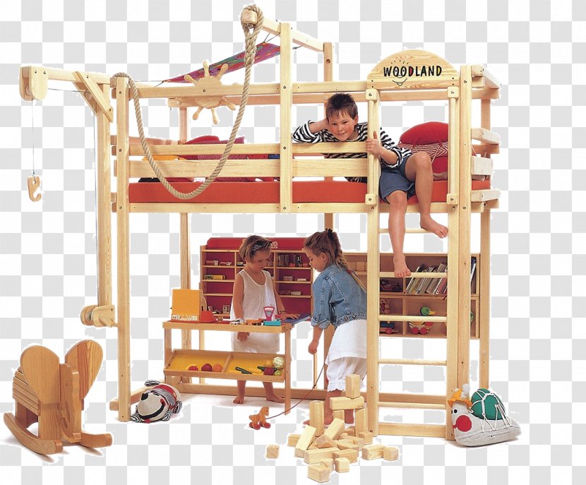 Bunk Bed Furniture Child Room - Tree House Transparent PNG