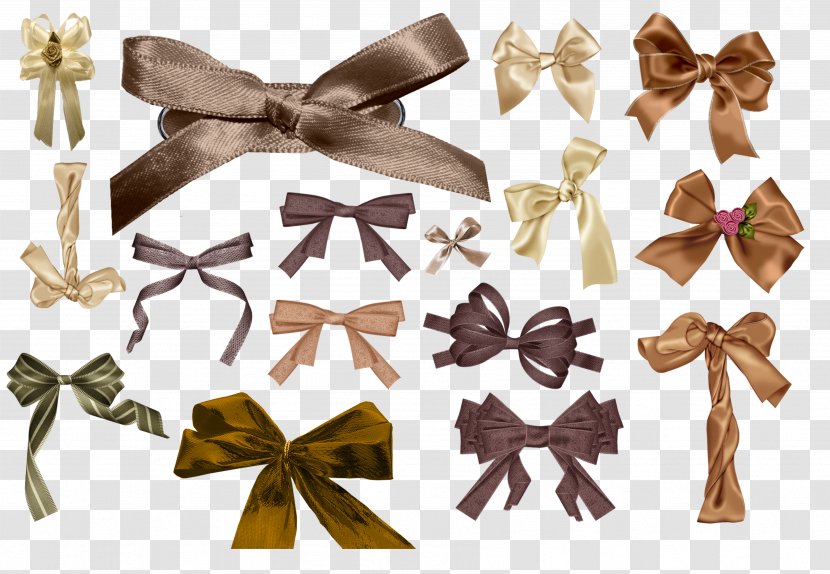 Ribbon - Beige - Fashion Accessory Transparent PNG